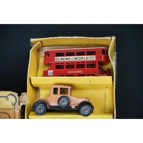 1192 - Seven boxed diecast models to include Set Number G-7 (poor box), 3 x Matchbox Models of Yesteryear (... 