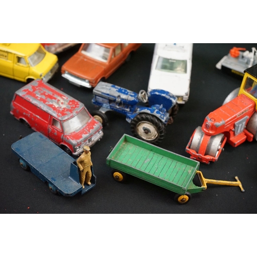 1193 - Collection of play worn Dinky diecast models from the mid 20th C onwards to include Supertoys 3B RB ... 