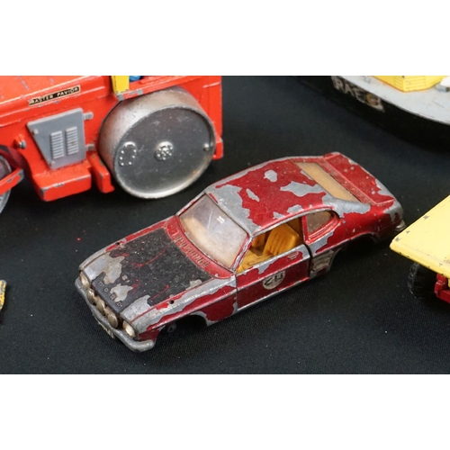 1193 - Collection of play worn Dinky diecast models from the mid 20th C onwards to include Supertoys 3B RB ... 