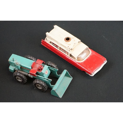 1206 - Small group of play worn diecast & plastic models to include Corgi, Dinky etc, together with boxed A... 