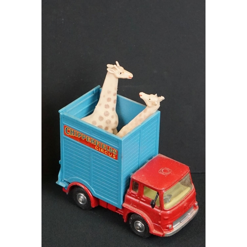 1206 - Small group of play worn diecast & plastic models to include Corgi, Dinky etc, together with boxed A... 