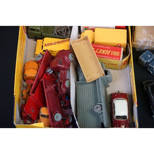 1211 - Collection of mid 20th C play worn diecast models to include Matchbox Lesney 75 Series, Dinky Dublo ... 