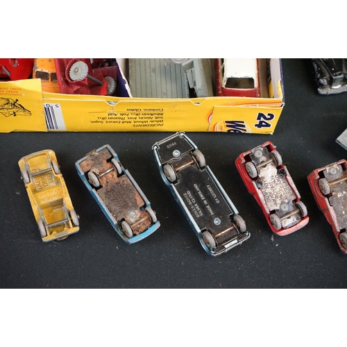 1211 - Collection of mid 20th C play worn diecast models to include Matchbox Lesney 75 Series, Dinky Dublo ... 