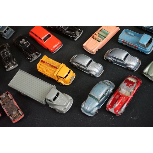 1211 - Collection of mid 20th C play worn diecast models to include Matchbox Lesney 75 Series, Dinky Dublo ... 