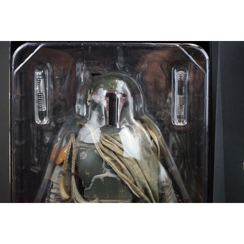 1365 - Star Wars - Boxed Sideshow Collectibles Star Wars Boba Fett Sixth Scale Figure in original shop box,... 