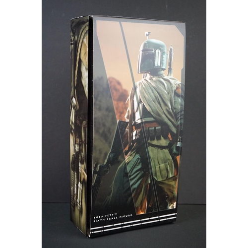 1365 - Star Wars - Boxed Sideshow Collectibles Star Wars Boba Fett Sixth Scale Figure in original shop box,... 