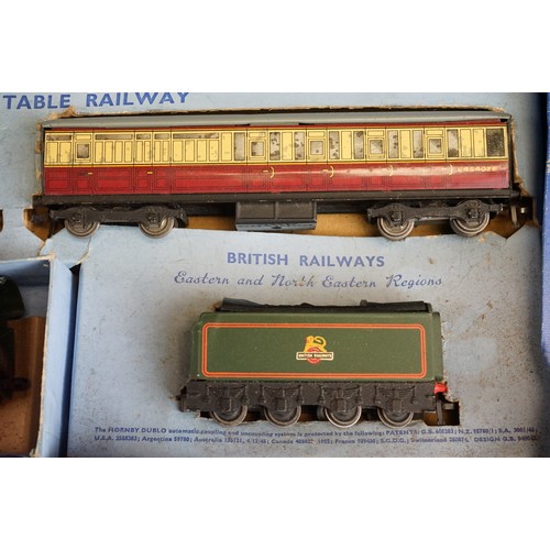 137 - Two boxed Hornby Dublo electric train sets to include EDP11 Passenger Train with Silver King locomot... 