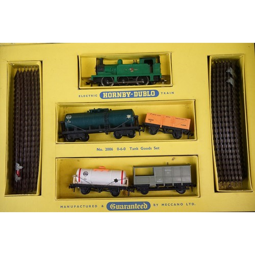 137 - Two boxed Hornby Dublo electric train sets to include EDP11 Passenger Train with Silver King locomot... 