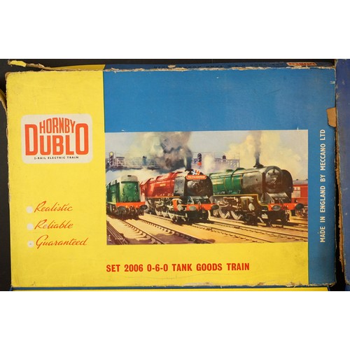 137 - Two boxed Hornby Dublo electric train sets to include EDP11 Passenger Train with Silver King locomot... 