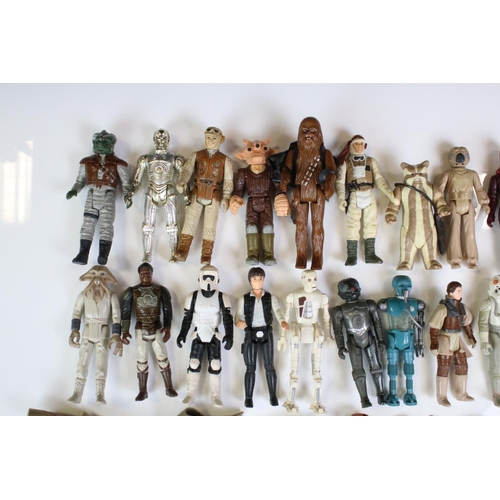 1483 - Star Wars - 23 Original Star Wars figures in play worn condition to include C-3PO (Removable Limbs),... 