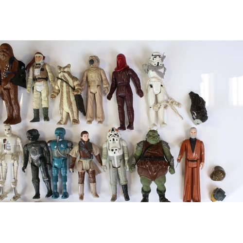 1483 - Star Wars - 23 Original Star Wars figures in play worn condition to include C-3PO (Removable Limbs),... 