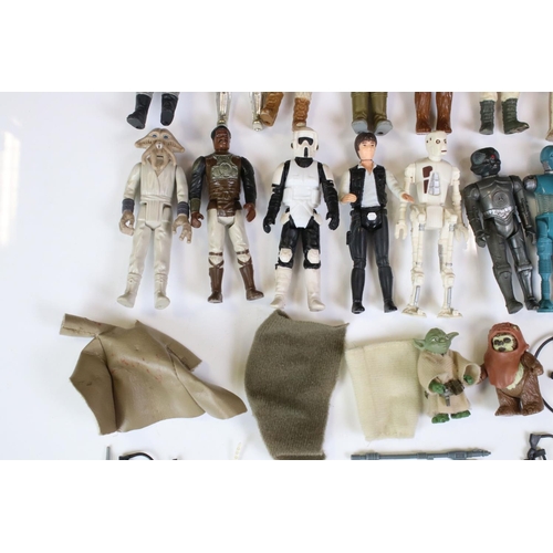 1483 - Star Wars - 23 Original Star Wars figures in play worn condition to include C-3PO (Removable Limbs),... 