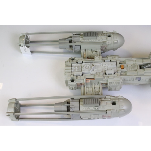 1506 - Star Wars - Boxed Kenner Return of the Jedi Y Wing Fighter Vehicle (missing Proton Torpedo), box has... 