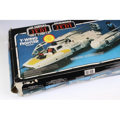 1506 - Star Wars - Boxed Kenner Return of the Jedi Y Wing Fighter Vehicle (missing Proton Torpedo), box has... 