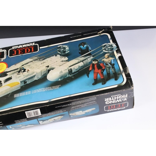 1506 - Star Wars - Boxed Kenner Return of the Jedi Y Wing Fighter Vehicle (missing Proton Torpedo), box has... 