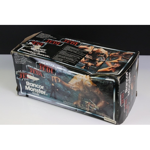 1507 - Star Wars - Original boxed Palitoy Star Wars Return of the Jedi Rancor Monster figure, in gd conditi... 