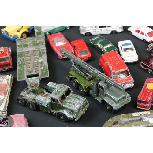 1197 - Quantity of play worn mid 20th C onwards diecast models featuring Corgi & Dinky