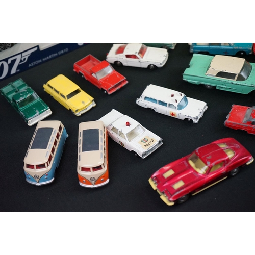 1198 - 26 Mid 20th C onwards diecast models to include Corgi, Matchbox, Husky, boxed Corgi James Bond 007 S... 