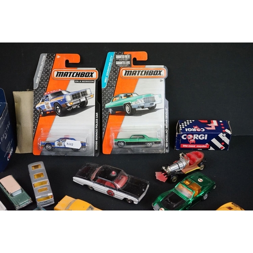 1198 - 26 Mid 20th C onwards diecast models to include Corgi, Matchbox, Husky, boxed Corgi James Bond 007 S... 