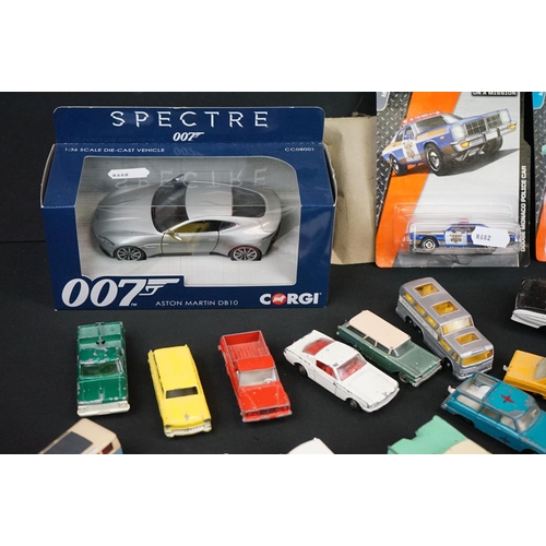 1198 - 26 Mid 20th C onwards diecast models to include Corgi, Matchbox, Husky, boxed Corgi James Bond 007 S... 