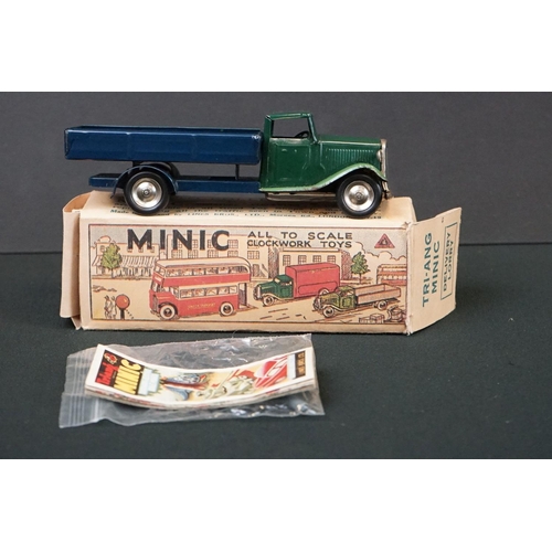 1215 - Boxed Dinky 114 Triumph Spitfire diecast model in red with driver (paint chips, box squash) plus a D... 