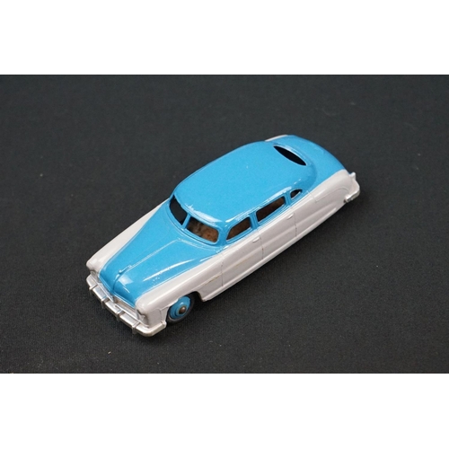 1233 - Two Boxed Dinky diecast models to include 131 Cadillac Eldorado Tourer in salmon pink (with driver, ... 