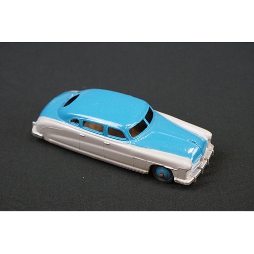 1233 - Two Boxed Dinky diecast models to include 131 Cadillac Eldorado Tourer in salmon pink (with driver, ... 