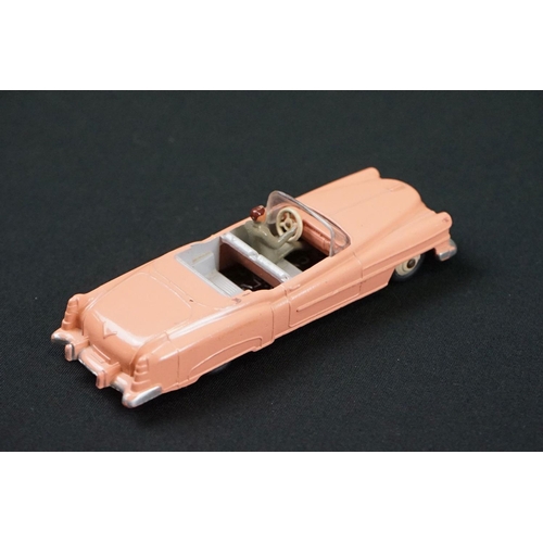 1233 - Two Boxed Dinky diecast models to include 131 Cadillac Eldorado Tourer in salmon pink (with driver, ... 