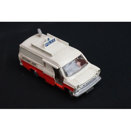 1251 - Five Boxed Dinky diecast models to include 952 Vega Major Luxury Coach in white, 402 Bedford Coca-Co... 