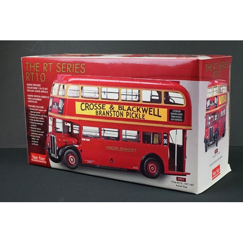 1001 - Boxed ltd edn Sun Star 1/24 The RT Series 2921 1946 RT10 FXT 185 diecast model, no certificate, box ... 