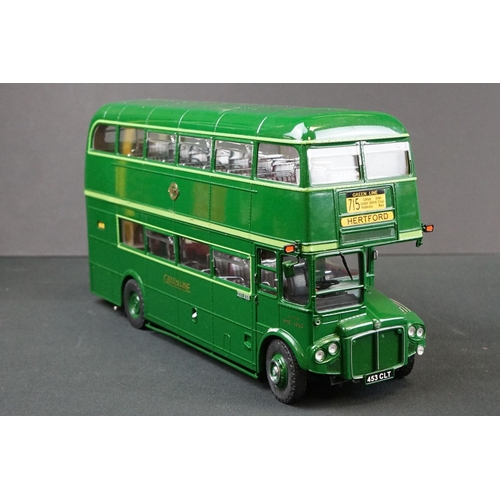 1005 - Boxed ltd edn Sun Star 1/24 Routemaster 2904 RMC 1453 453 CLT The Original Green Line Routemaster Co... 