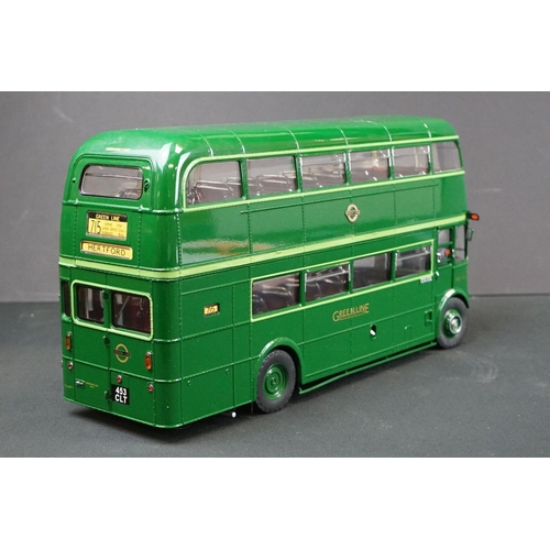 1005 - Boxed ltd edn Sun Star 1/24 Routemaster 2904 RMC 1453 453 CLT The Original Green Line Routemaster Co... 