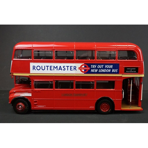 1006 - Boxed ltd edn Sun Star 1/24 Routemaster 2901 diecast model, no certificate, box fair with water dama... 