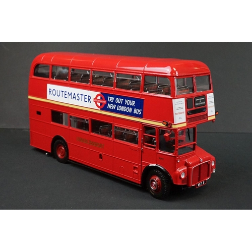 1006 - Boxed ltd edn Sun Star 1/24 Routemaster 2901 diecast model, no certificate, box fair with water dama... 