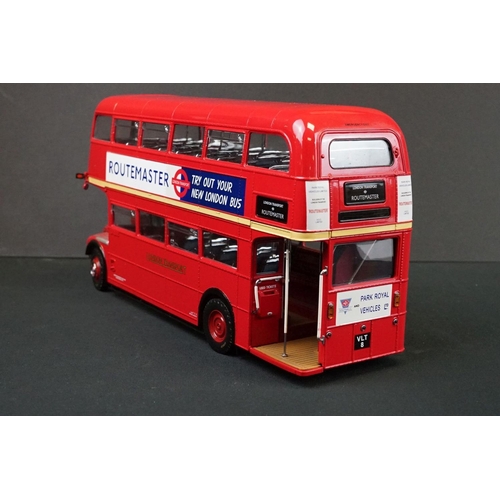 1006 - Boxed ltd edn Sun Star 1/24 Routemaster 2901 diecast model, no certificate, box fair with water dama... 