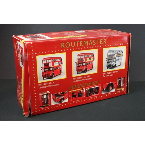 1006 - Boxed ltd edn Sun Star 1/24 Routemaster 2901 diecast model, no certificate, box fair with water dama... 