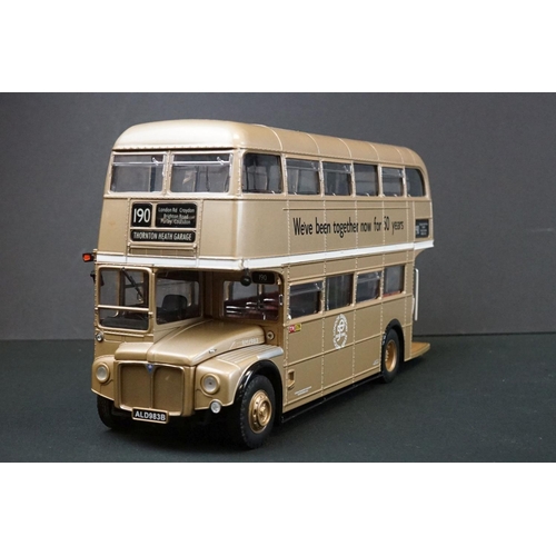 1007 - Boxed ltd edn Sun Star 1/24 Routemaster 2911 RM1983 ALD 983B 50th Anniversary of London Transport Go... 