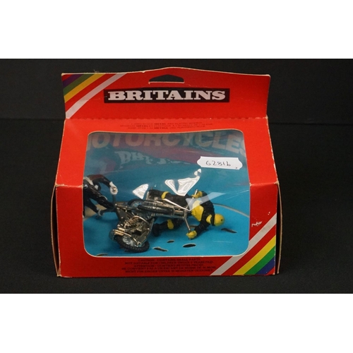 1241 - Three boxed Britains diecast & plastic models to include 9761 Military Helicopter, 7861 Hospital Hel... 