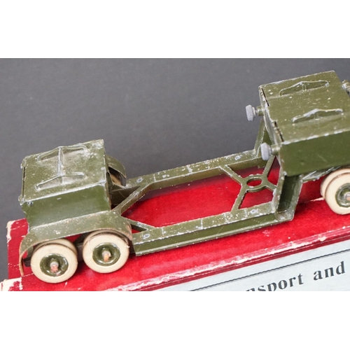 1247 - Two boxed Britains military diecast models to include No 1641 Lorry with Driver Mechanical Transport... 