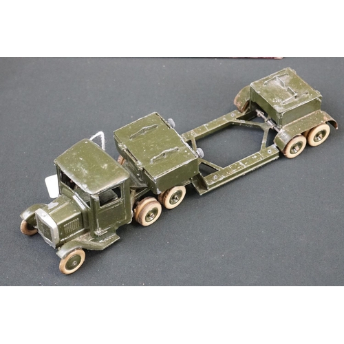 1247 - Two boxed Britains military diecast models to include No 1641 Lorry with Driver Mechanical Transport... 