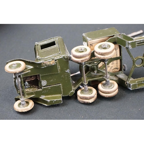 1247 - Two boxed Britains military diecast models to include No 1641 Lorry with Driver Mechanical Transport... 