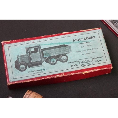 1247 - Two boxed Britains military diecast models to include No 1641 Lorry with Driver Mechanical Transport... 