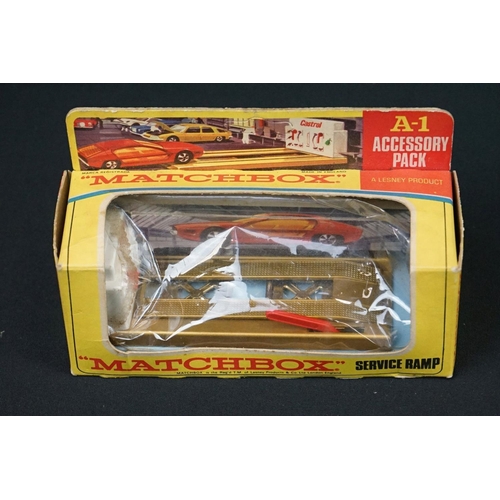 1249 - Three Boxed Matchbox diecast models to include M-8 Car Transporter 'Car Auction Collection' Major Pa... 