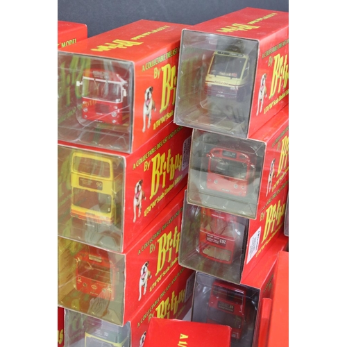 1020 - 26 Cased & boxed Britbus 1:76 ltd edn diecast bus models with certificates, to include ES2-01, AS2-0... 