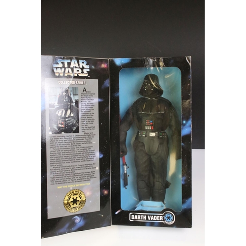 1509 - Star Wars - Two boxed Star Wars Collector Series figures to include 27726/27723 Darth Vader (box sho... 