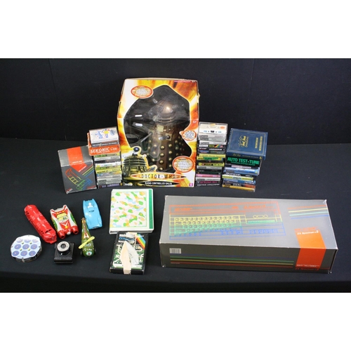 1450 - Retro Gaming - Boxed Sinclair ZX Spectrum +2 with 1 x boxed Joystick & 42 x cased games (World Cup F... 