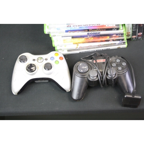 1459 - Retro Gaming - 2 x games consoles to include boxed Xbox 360 console with 60GB HDD, 3 x official cont... 