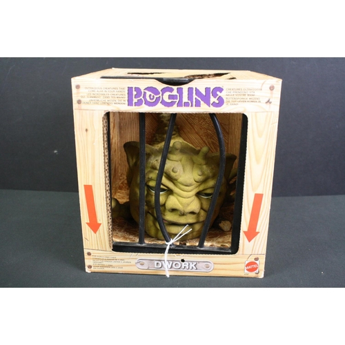 1374 - Original boxed Mattel Boglins Dwork along with Axlon Rude Ralph Ball Head Toy (2)