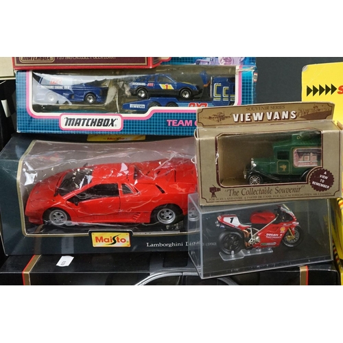 1172 - 20 Boxed diecast models to include 7 x Shell Sportscar Collection, 7 x Lledo, 2 x Matchbox (TC 9 Duc... 