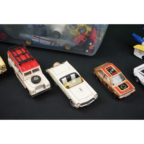 1175 - Quantity of play worn diecast models to include Matchbox, Corgi, ERTL, etc